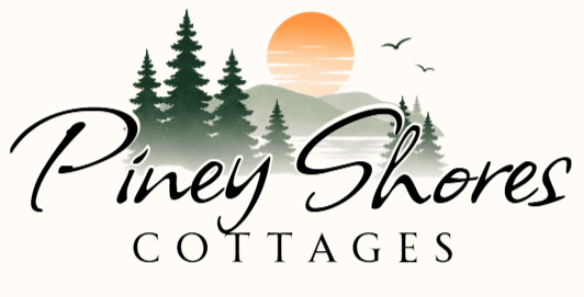 Piney Shores Cottages Logo (orange)